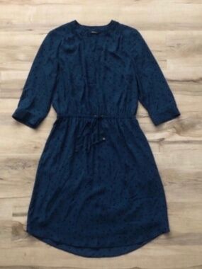 Reitmans Navy Midi Dress